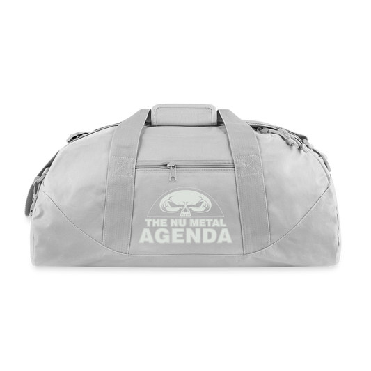 NMA Skull - Recycled Duffel Bag - gray