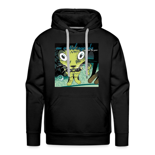 Around the Purr (meow) - Premium Hoodie - black