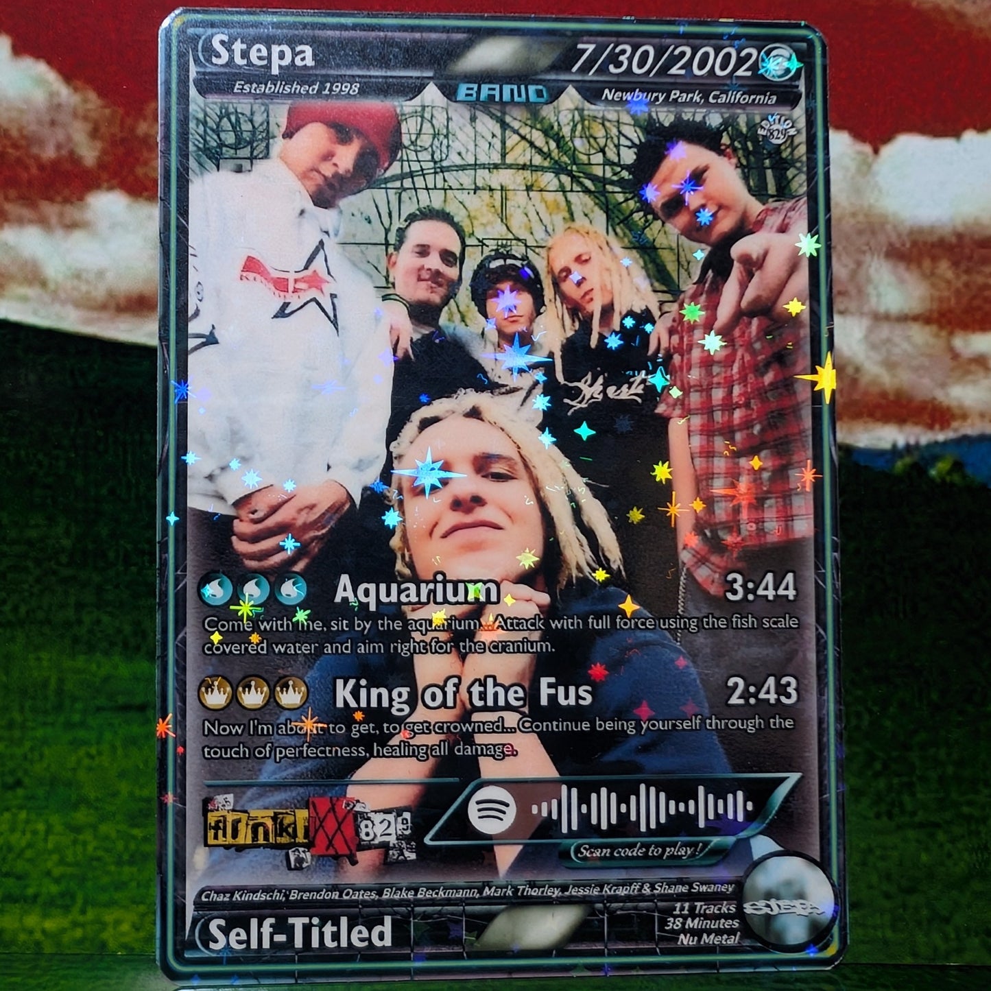 Stepa Holographic Trading Card