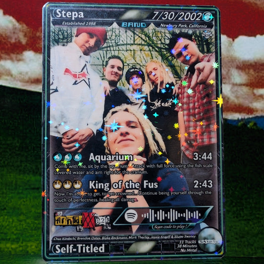 Stepa Holographic Trading Card